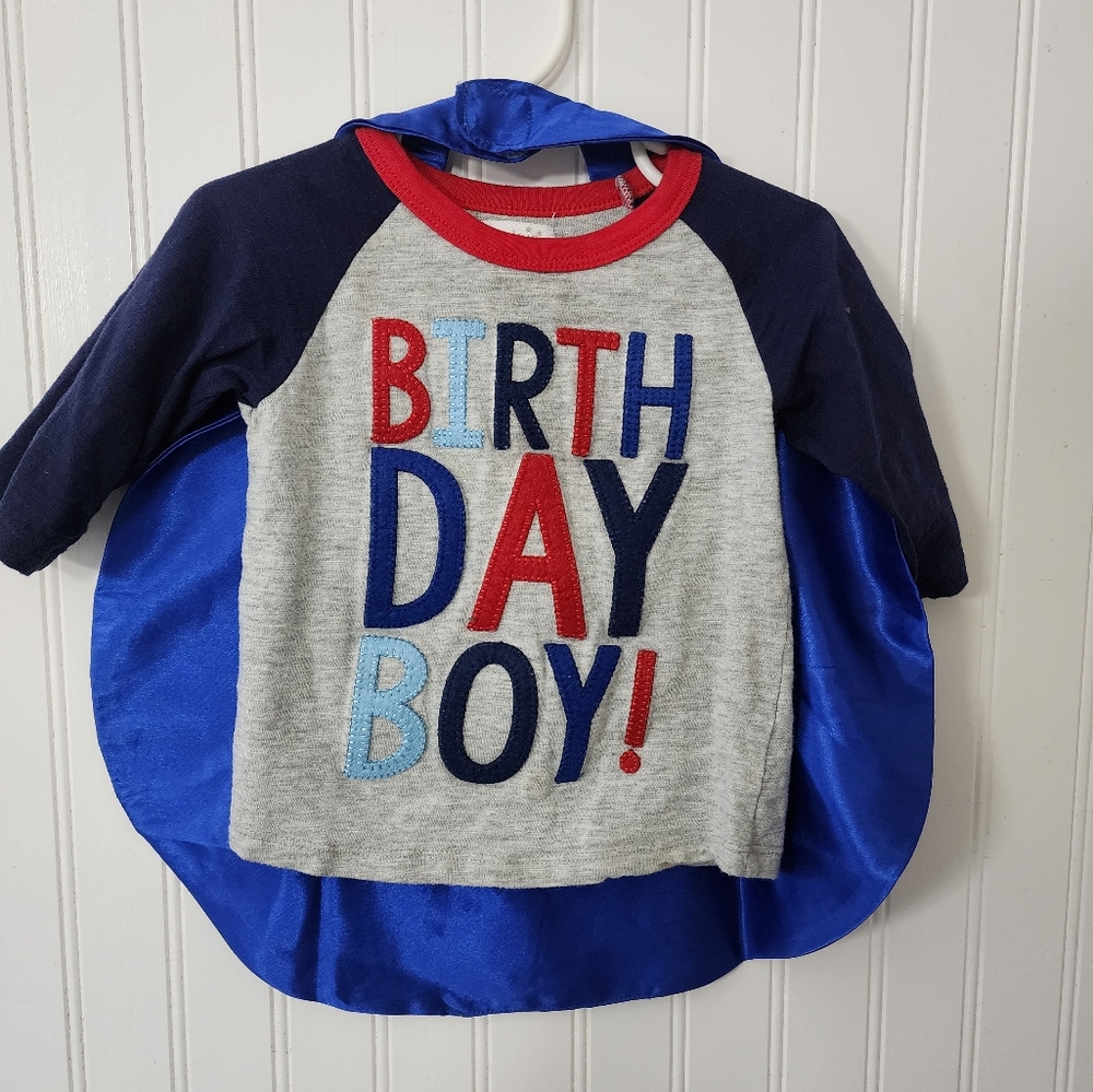 Mudpie 2nd Birthday Outfit with cape